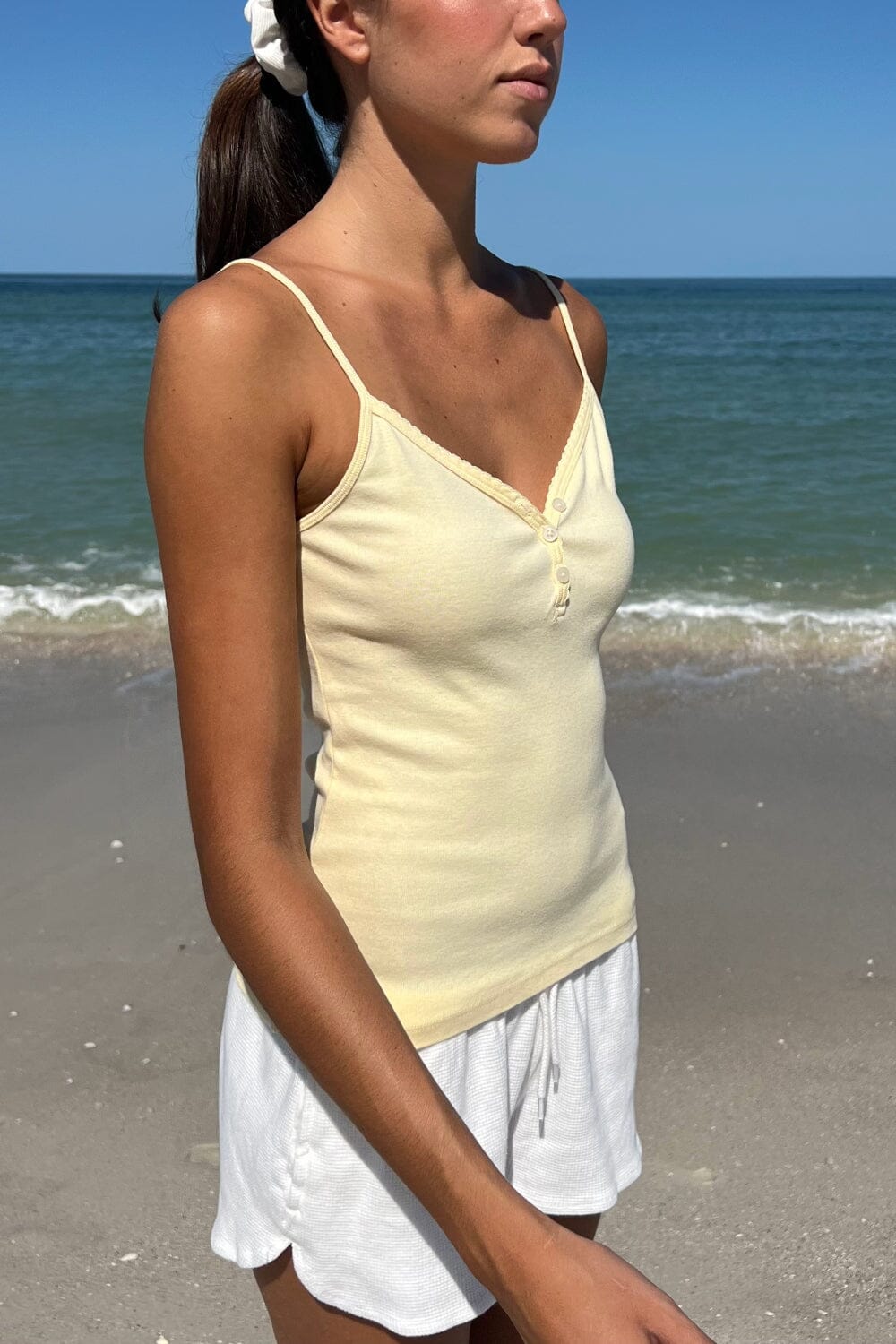 Lorene Button Top