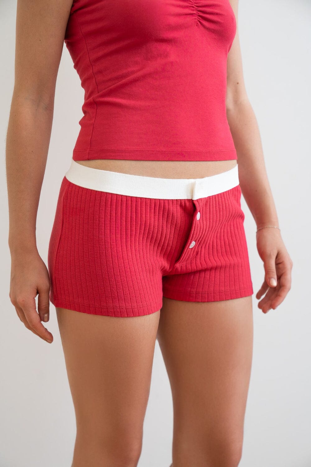 Boy Short Thick Ribbed Underwear